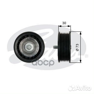 Ролик обводной приводного ремня T36435 Gates