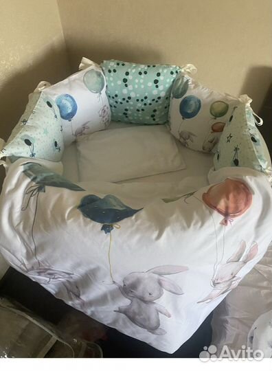 Бортики в детскую кроватку