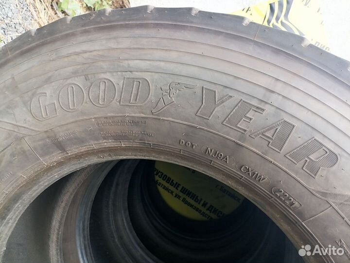 Грузовые шины Goodyear 315/70 R22.5 бу