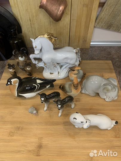 Фарфоровые статуэтки лфз Торг