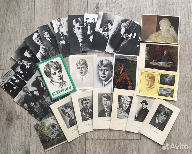 Коллекция открыток Есенин