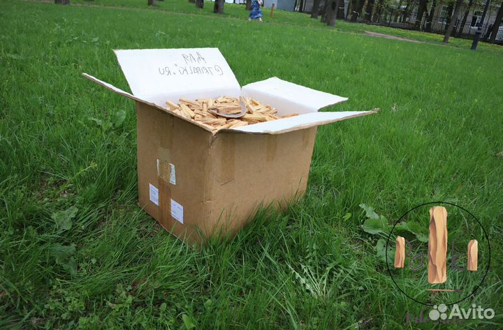 Брусочки Пало Санто для Wildberries 5кг средние