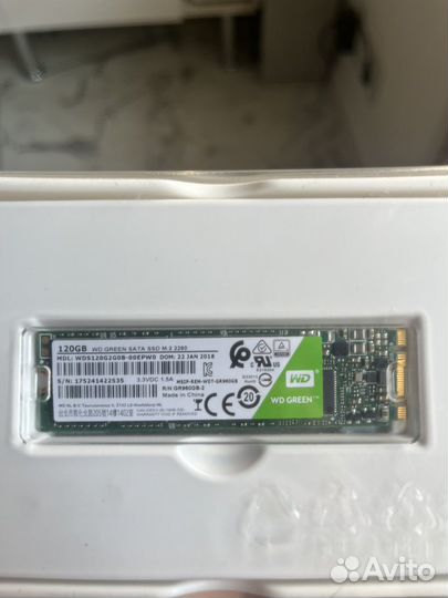 Ssd m2 120gb wd green