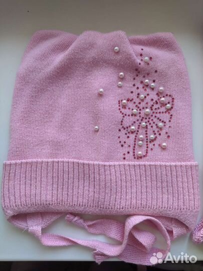 Шапка и снуд для девочки