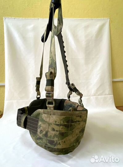 Боевой пояс с баллистическим пакетом и лямками Бр1