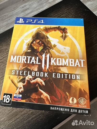 Mortal kombat 11 ps4 steelbook edition