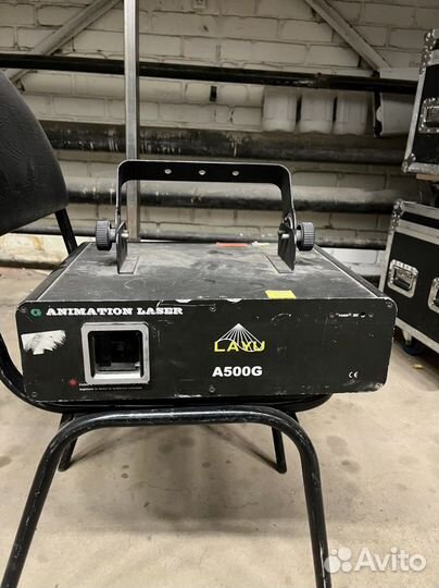 Лазер анимационный зеленый 500 мВт