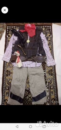 Костюм пирата, разбойника