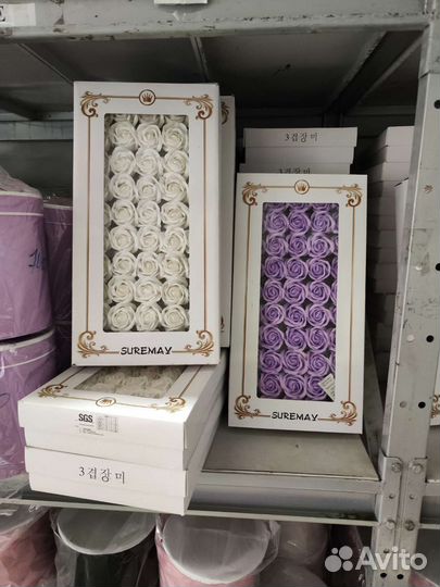 Мыльные розы оптом