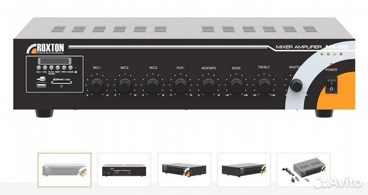 Микшер-усилитель roxton MA-60