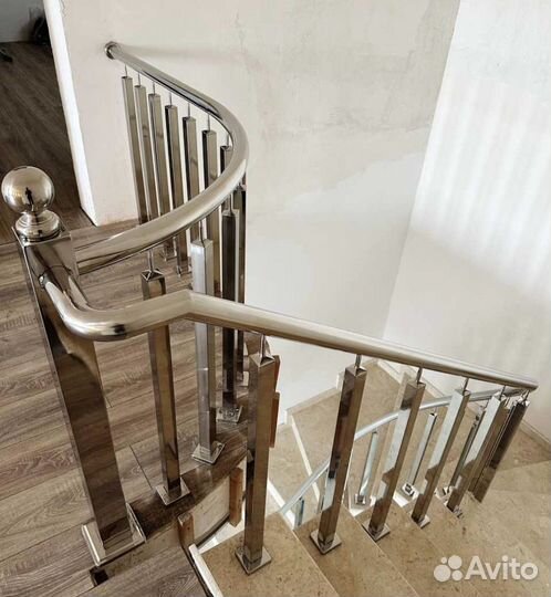 Перила из нержавеющей стали