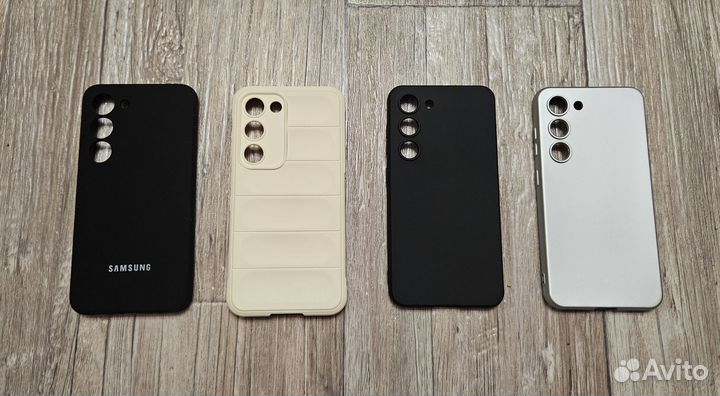 Чехол на Samsung S23, S22, S21 и защитные стекла