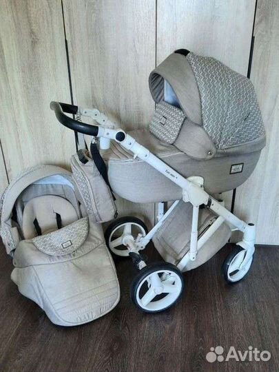 Коляска 2 в 1 adamex luciano