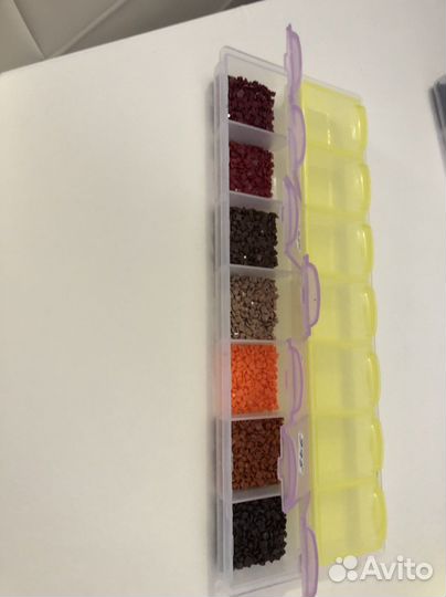 Мозайка алмазная остатки