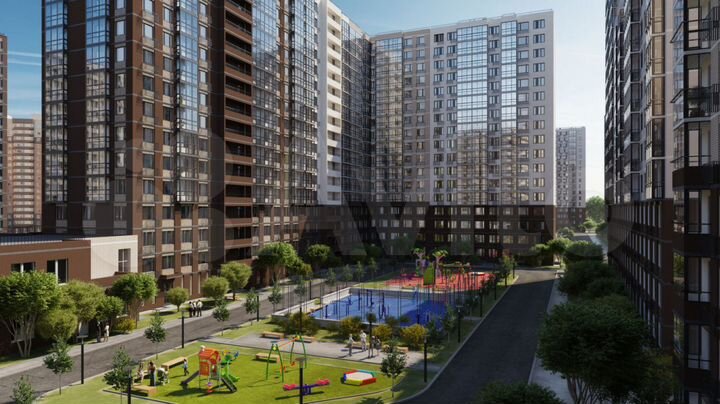 2-к. квартира, 46 м², 8/17 эт.