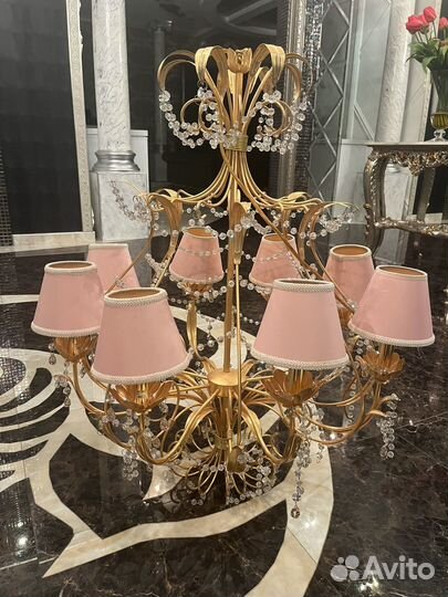 Люстра большая бу