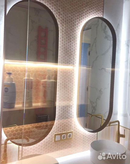 Зеркало с подсветкой в спальню