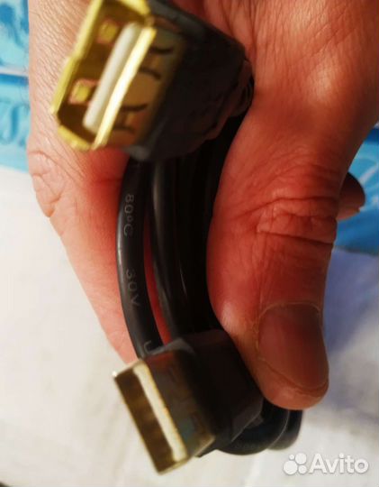 Кабель для компьютера USB удлинитель 3 метра
