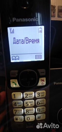 Телефон dect Panasonic KX-TG6811RUB