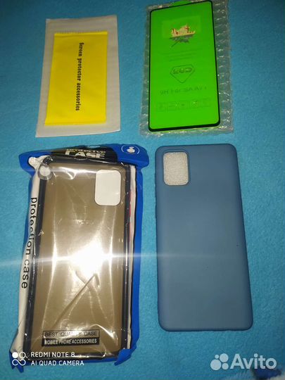 Чехол и стекло на телефон