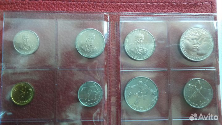 Юбилейные португальские 38 монет