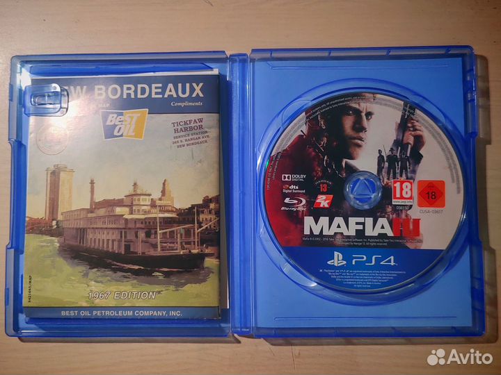 Mafia 3 PS4 Русская версия