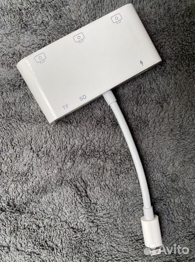 Оригинальный адаптер-переходник для iPhone