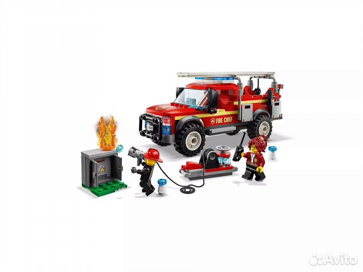 Lego City 60231 Грузовик начальника пожарной охраны