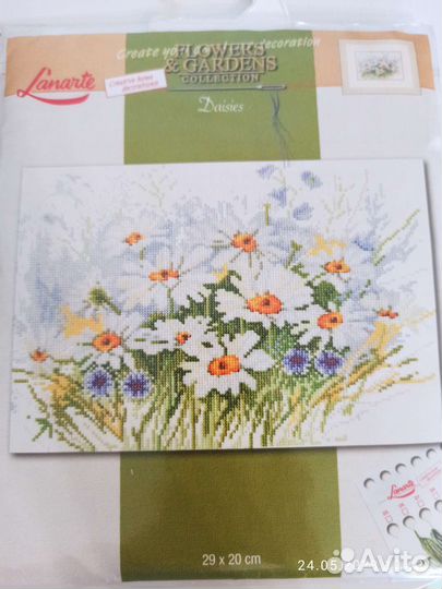 Набор для вышивания крестом lanarte