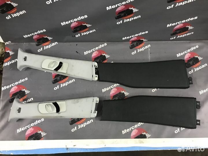 Отделка центральных стоек W163