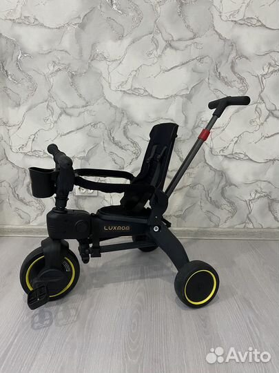Трехколесный велосипед коляска
