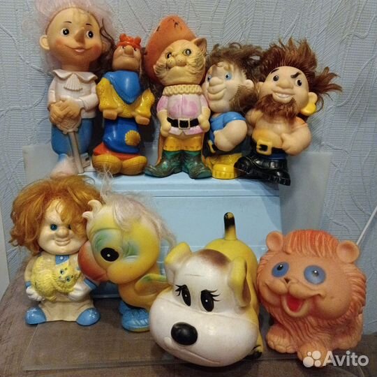 Резиновые игрушки СССР и 90х