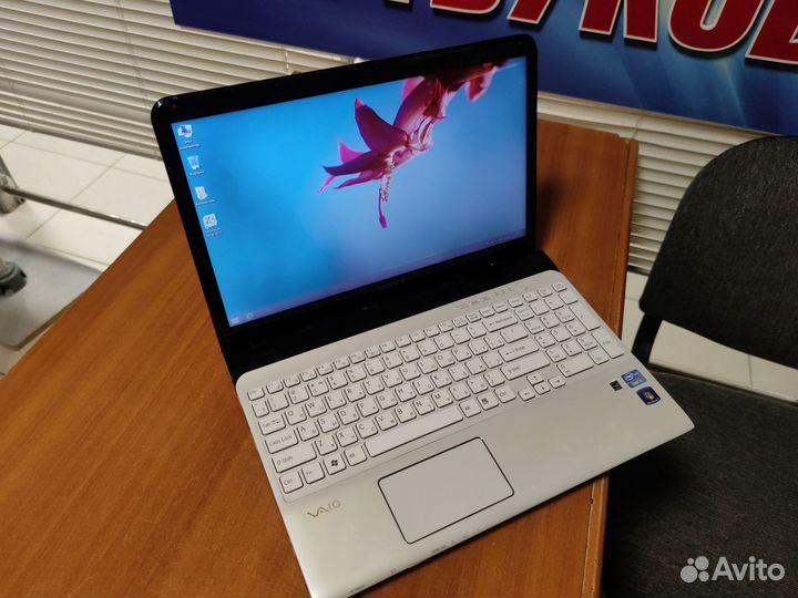 Ноутбук Sony бу / ssd / для учебы / гарантия