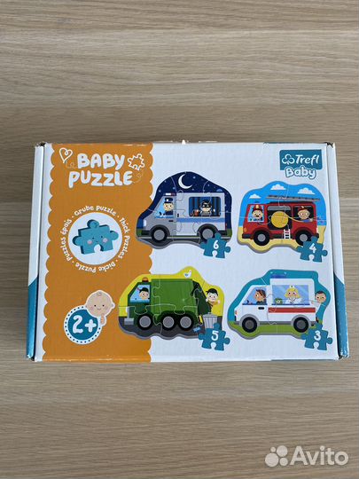 Набор пазлов машины, развивающие игры