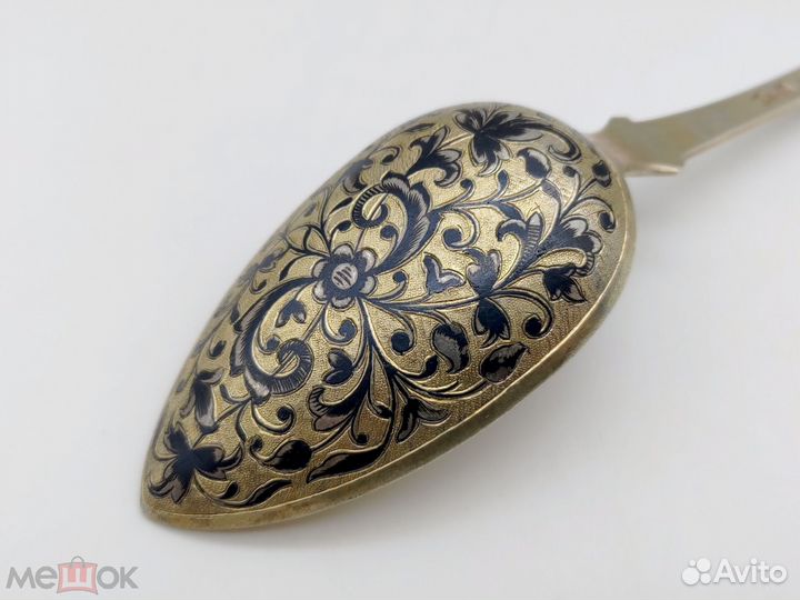 Набор эгоист столовый. Серебро 84. 1845 год