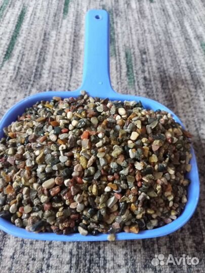 Декоративные камушки + термометр