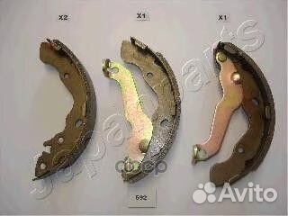 Колодки задн.бараб.Hyndai Lantra 96- gf592af J