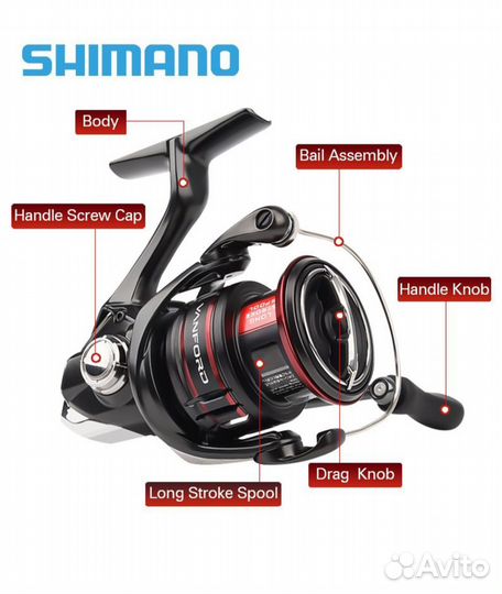 Катушка shimano vanford