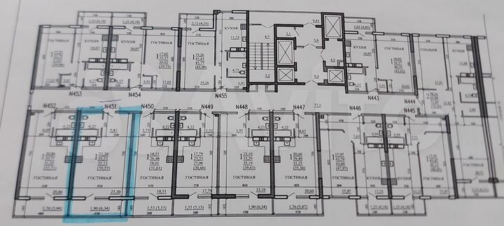 Квартира-студия, 39,6 м², 14/23 эт.