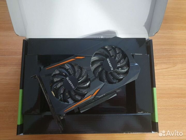 Видеокарта Gigabyte gtx 1050 ti OC 4gb