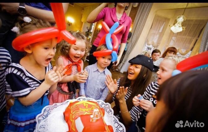 Аниматор, шоу мыльных пузырей, химическое шоу