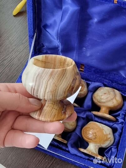 Бокалы из оникса