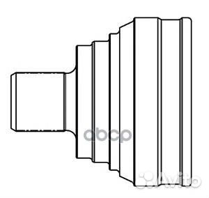 Шрус наружный к-т audi A1 (8X1 8XK) 803002 GSP