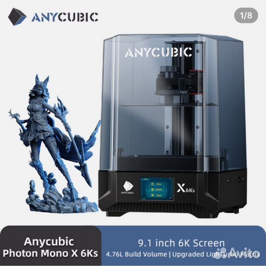 3D принтер Anycubic Photon Mono X 6Ks