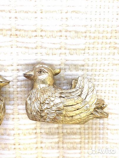 Фигурка декоративная уточки мандаринки, 2шт. в наб