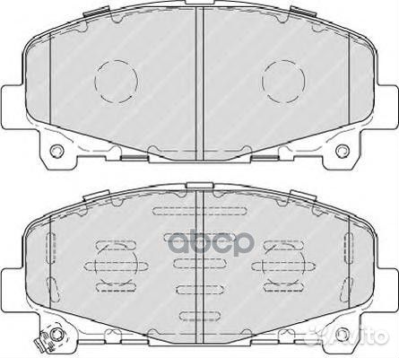 FDB4270 колодки дисковые п Honda Accord 2.0/2