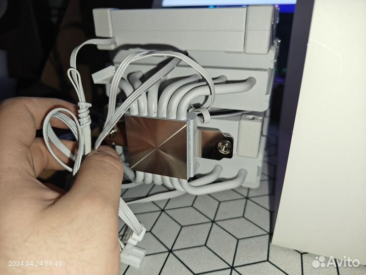 Кулер для процессора deepcool AK620 WH