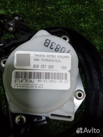 Ремень безопасности Audi Q3 8U cpsa 2013