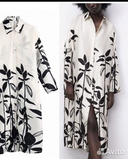 Летнее платье zara