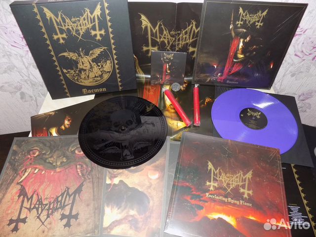 Виниловые пластинки Mayhem–Daemon (Box)